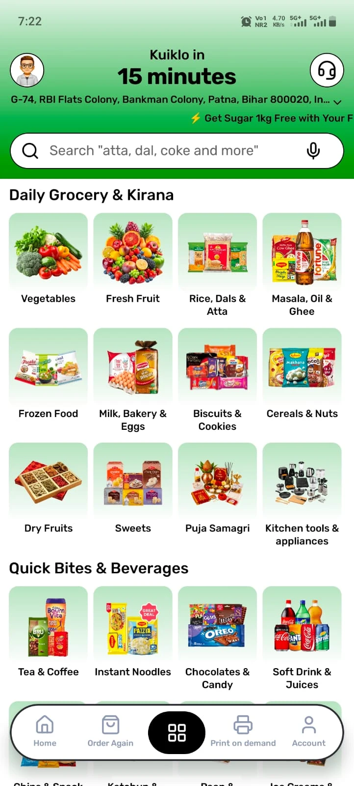 Kuiklo: Grocery In 10 Minutes screenshot