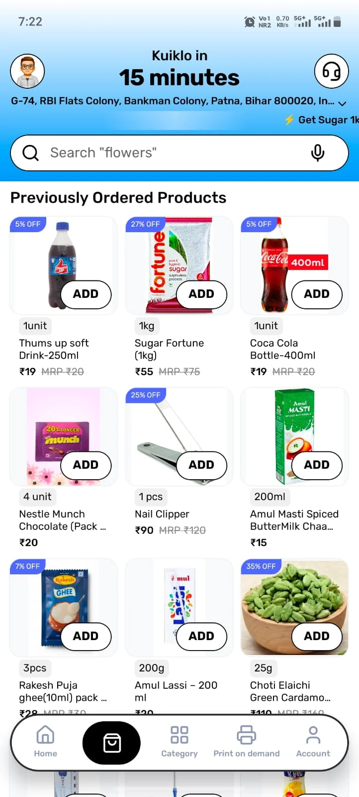 Kuiklo: Grocery In 10 Minutes screenshot